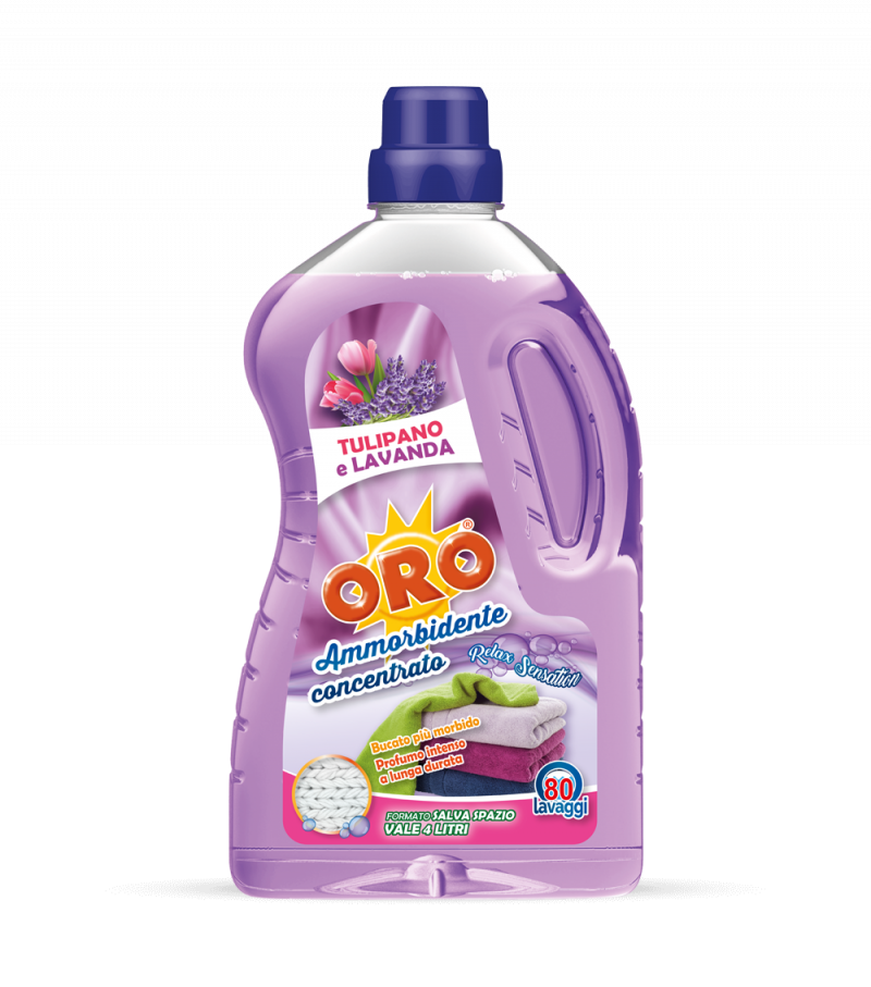 ORO AMMORBIDENTE TULIPANO E LAVANDA 2 lt